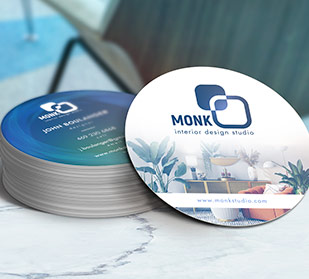 Circle Business Cards | Design your customized circle business card