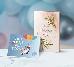 Customized Greeting Cards - Superior Quality